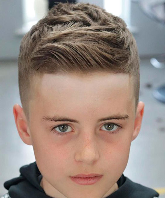 Hairstyles for Boys Short Face
