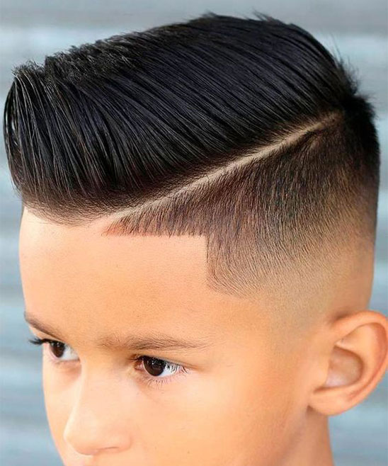 Hairstyles for Boys with Silky and Short Hair