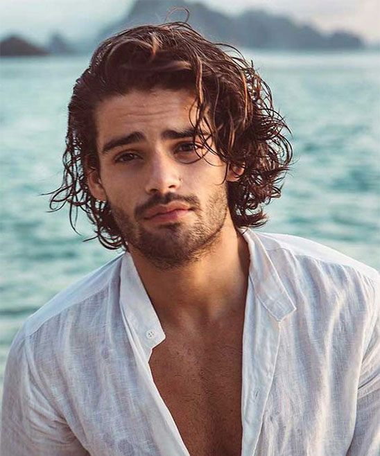 How to Grow Long Curly Hair for Men