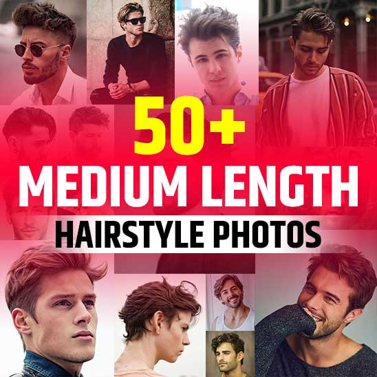 Medium Length Hairstyles Men