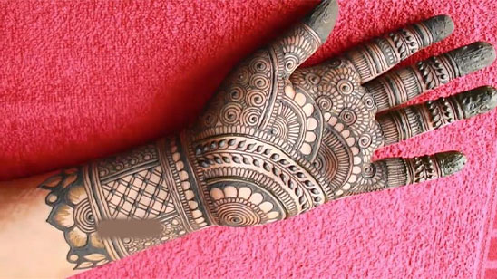 Mehndi Design Finger