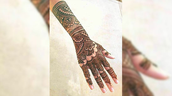 Mehndi Design Front Simple and Easy