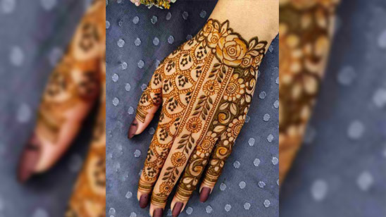 Mehndi Design Simple and Easy Back Hand