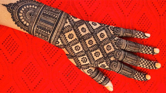 Mehndi Designs Full Hand Front