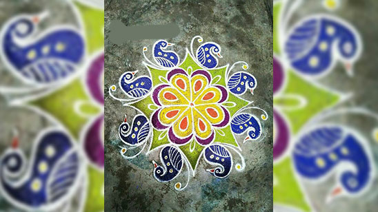 Rangoli Designs for Pongal Competition