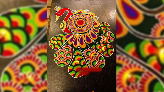 Rangoli Designs with Dots for New Year