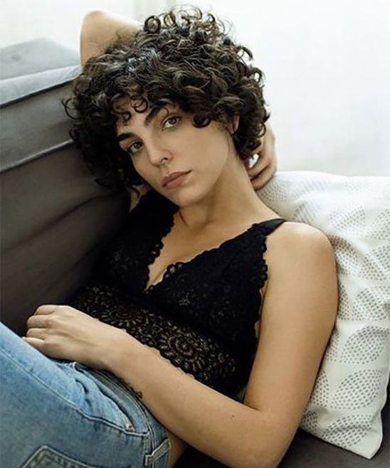 Short Curly Hair Cuts for Women