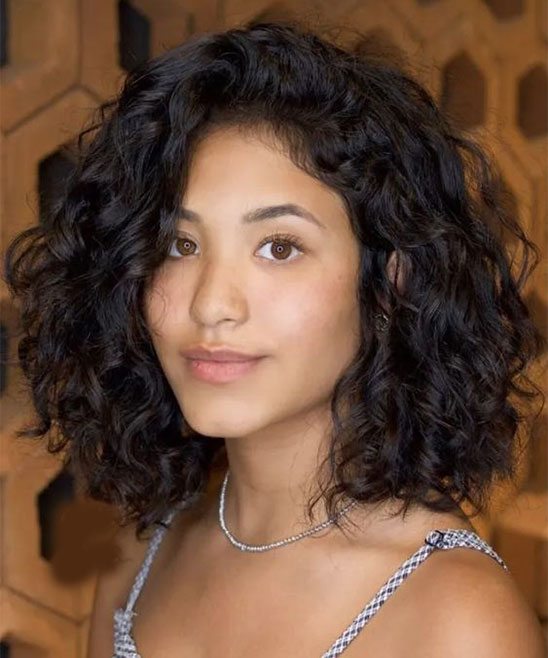 Short Hair Cuts for Girls with Curly Hair