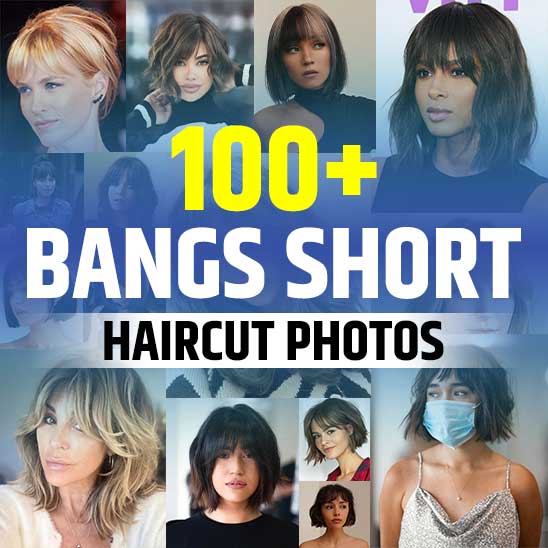 50+ Short Hair with Bangs (2023) - TailoringinHindi