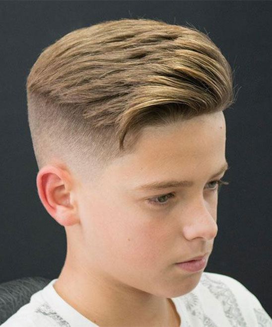 Simple Hair Style for Boys Png