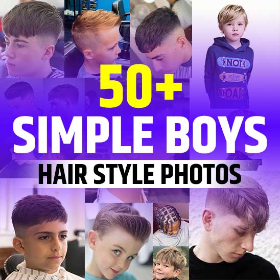 50+ Simple Boys Hairstyle (2023) - TailoringinHindi
