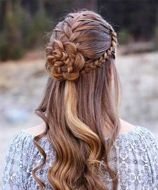 Simple Hair Style for Girls