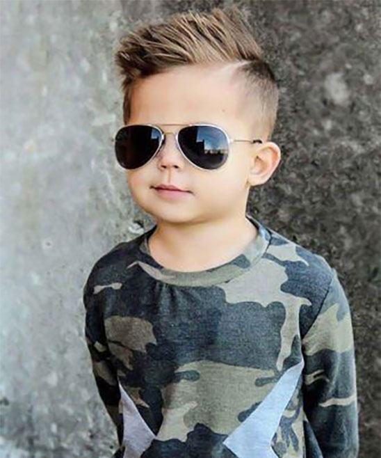 Simple Hair Style for Kids Boys