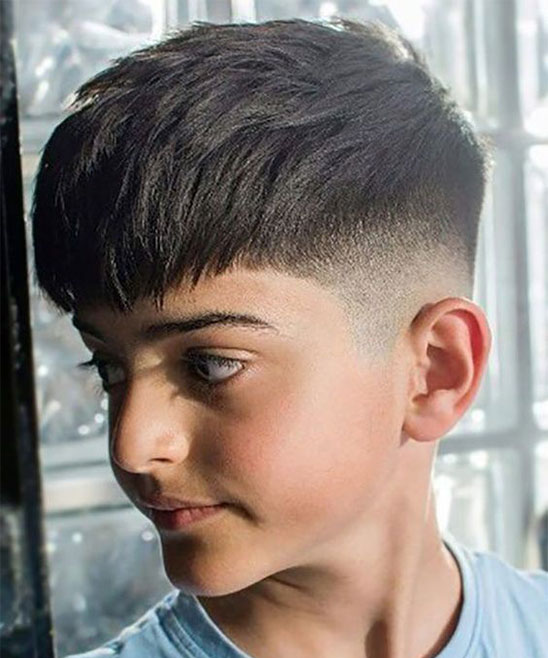 Simple Hairstyle for School for Boys