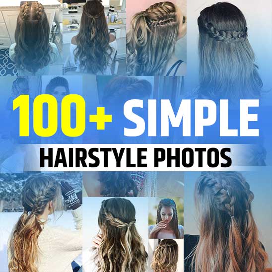 100+ Simple Hairstyle (2023) Girls - TailoringinHindi