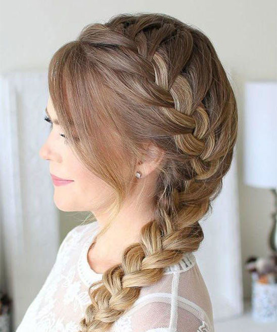 Simple Hairstyles for School Going Girls