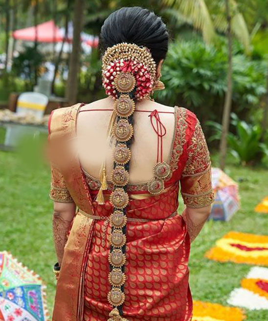 Simple Indian Bridal Hairstyles Wedding