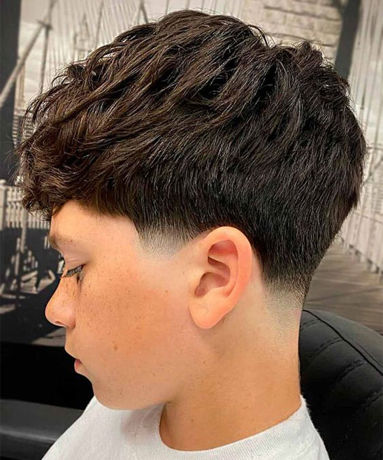 Simple and Stylish Hairstyle for Boy