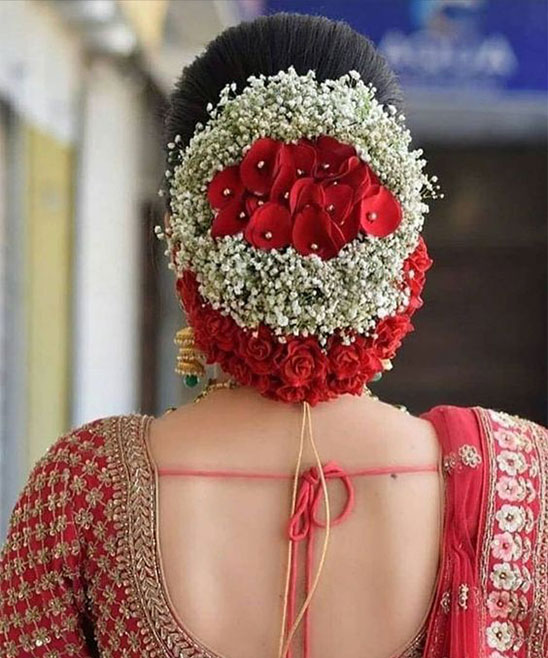 South Indian Bridal Braid Hairstyles