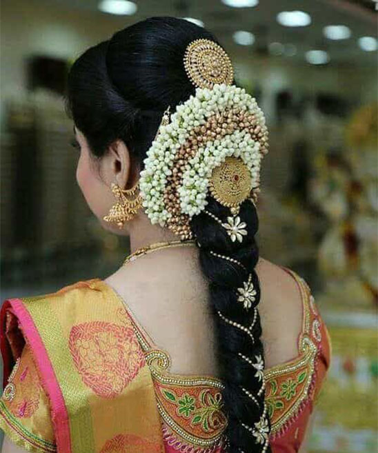 South Indian Bridal Hairstyle Befor Wedding Day