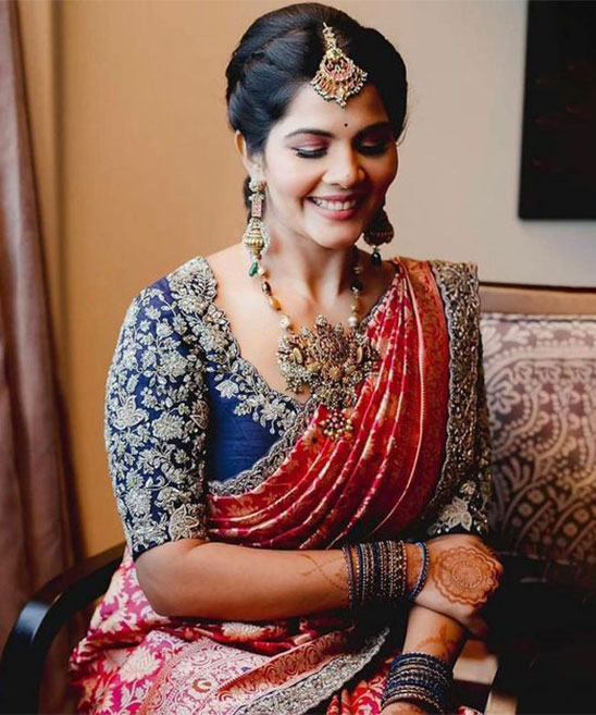 South Indian Bridal Hairstyle Images