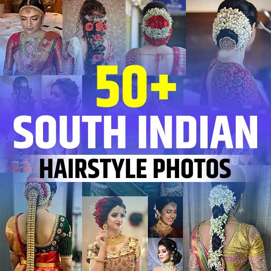 South Indian Bridal Hairstyle