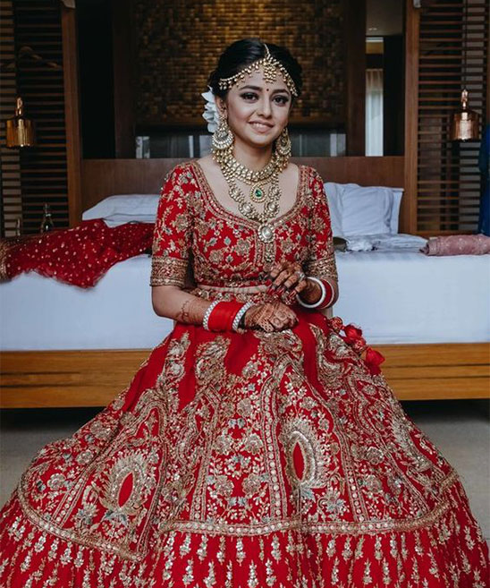 South Indian Bridal Lehenga