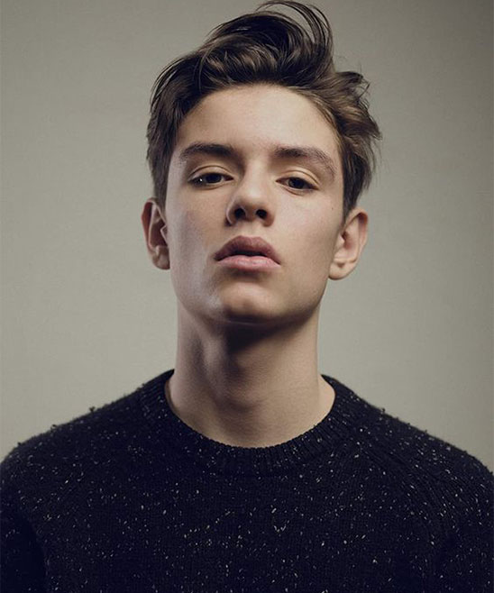 Best Alphabet Side Haircut for Boys Kids