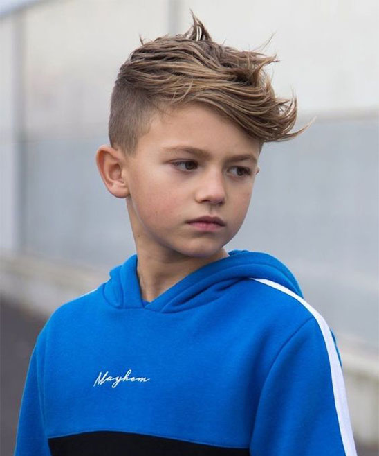 Best Colored Haircut for Boys Golden