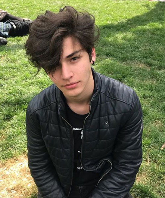 Best Hair Style for Boy Diamond Face Shape