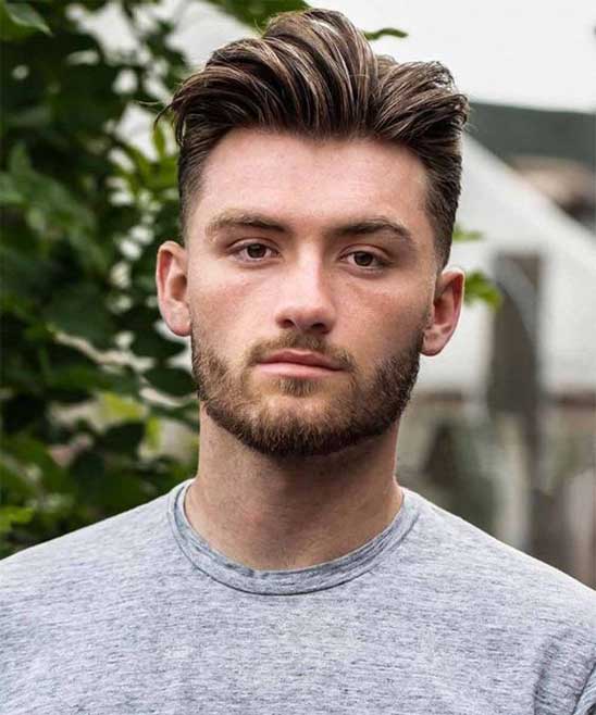 Best Hair Style for Oval Face Men