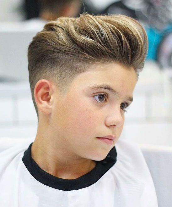 Best Haircut for Boy of 14