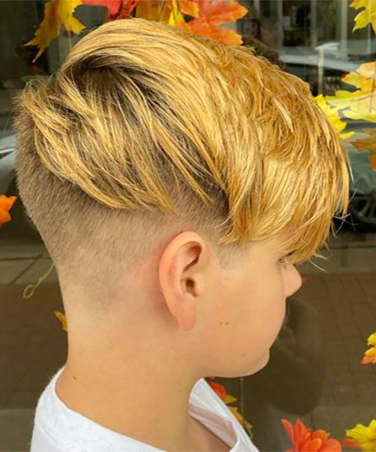 Best Haircut for Boys One Side