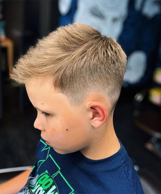 Best Haircut for Boys with Round Specs