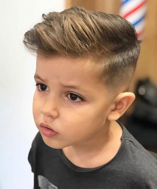 Best Haircut for Boys with Round Specs