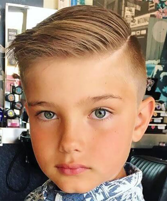 Best Haircut for Round Face Boy