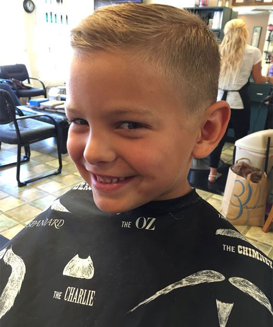 Best Haircut for School Boy