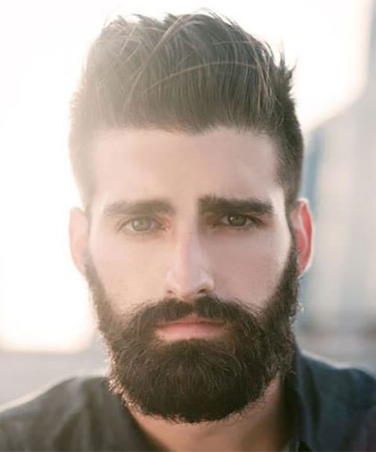 Best Hairstyle for Men Oval Face