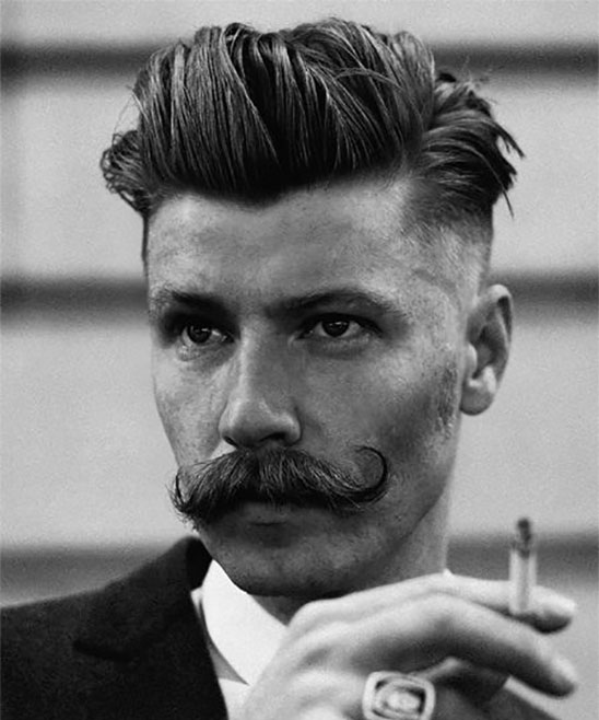 Best Undercut Hairstyle with Beard