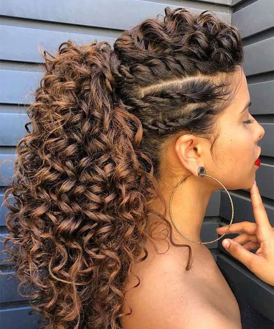 Bohemian Hairstyles for Curly Hair