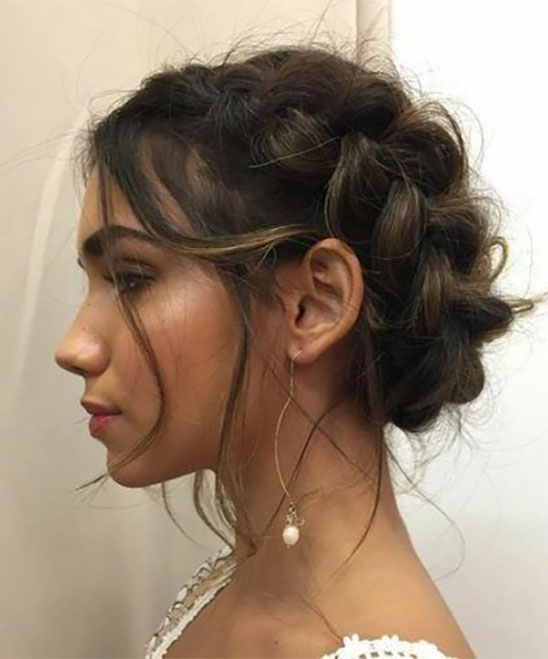 Bridal Hairstyles for Curly Hair