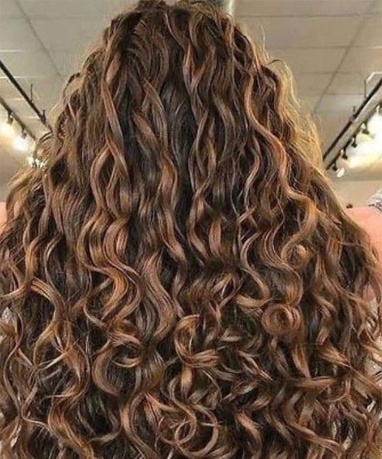 Curly Hair Color