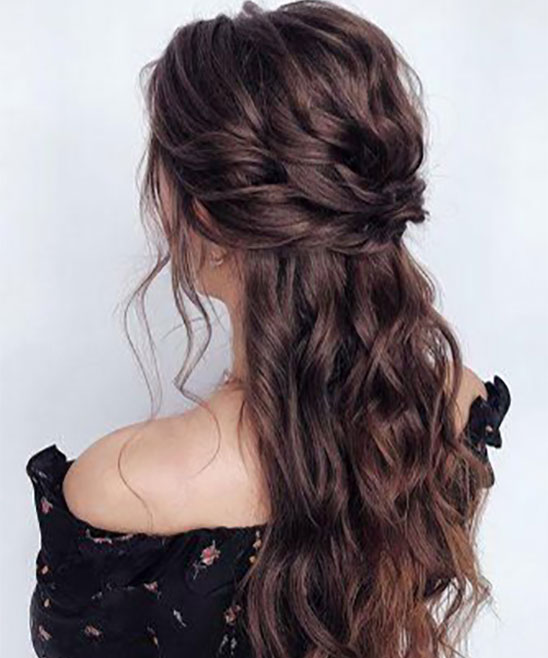 Curly Hair Style Girl for Wedding