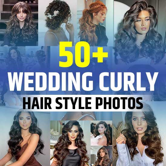 50+ Curly Hair Wedding Styles (2023) - TailoringinHindi