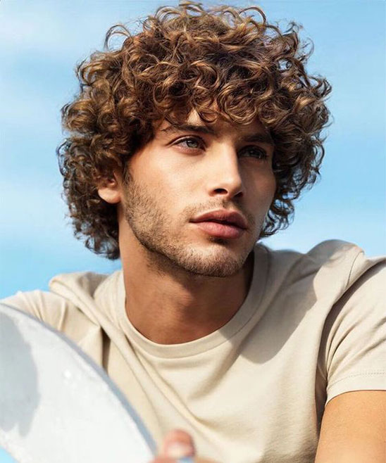 Current Men's Hairstyles for Curly Hair