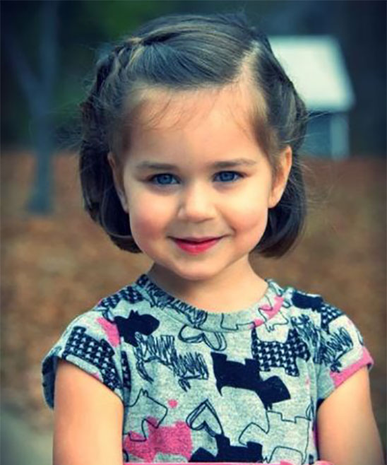 Cute Haircuts for Girl Kids with Short Hair
