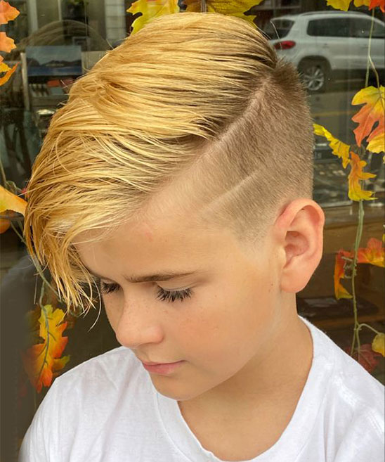 Fade Haircut for Kids Boys
