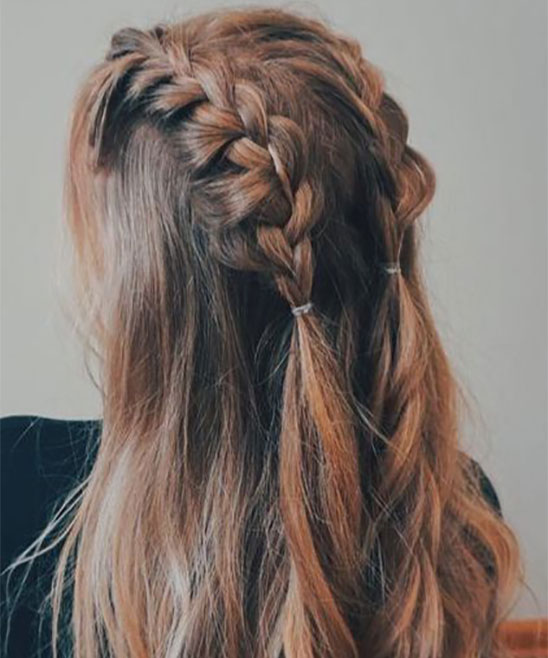 Fishtail French Braid Hairstyles