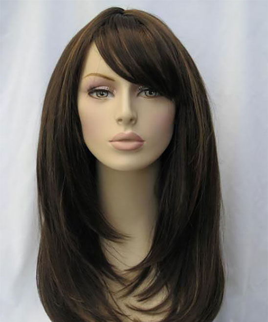 Front Hair Cut Look for Long Hair and Oval Face