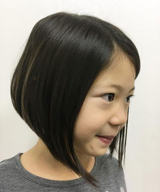 Girls Kids Short Haircut for Curly Hair
